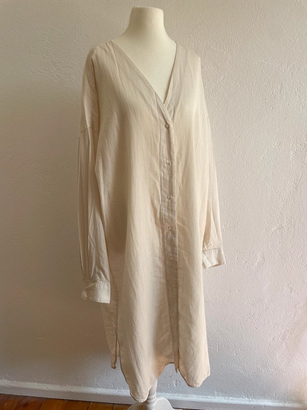 H&M Trend luftige lange Tunika Bluse