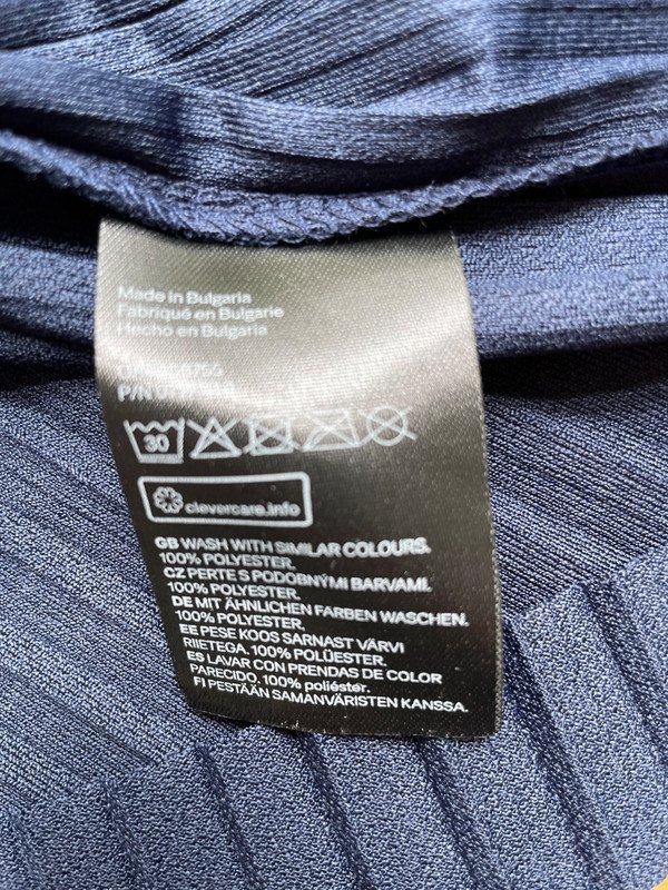 H&M Trend Plissee Pleats Rock High Waist