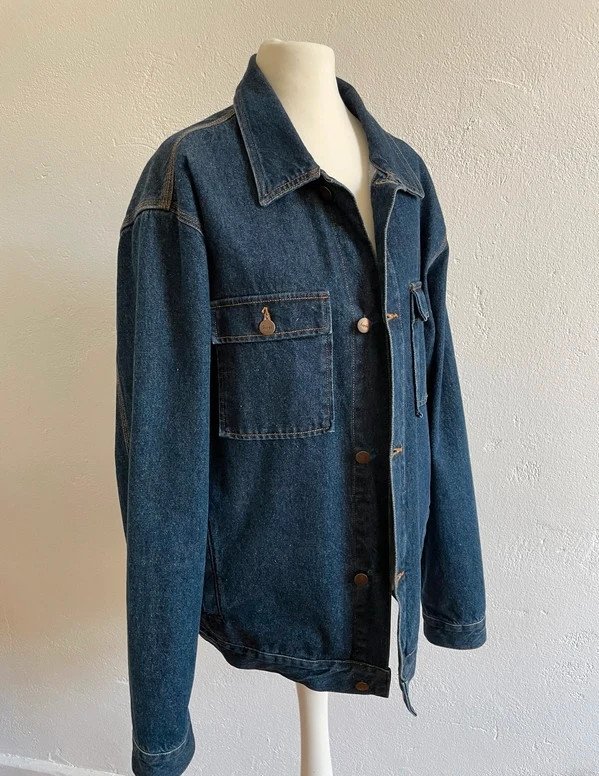 Foret Studio Cluster Jacket Jeansjacke Denim Herren