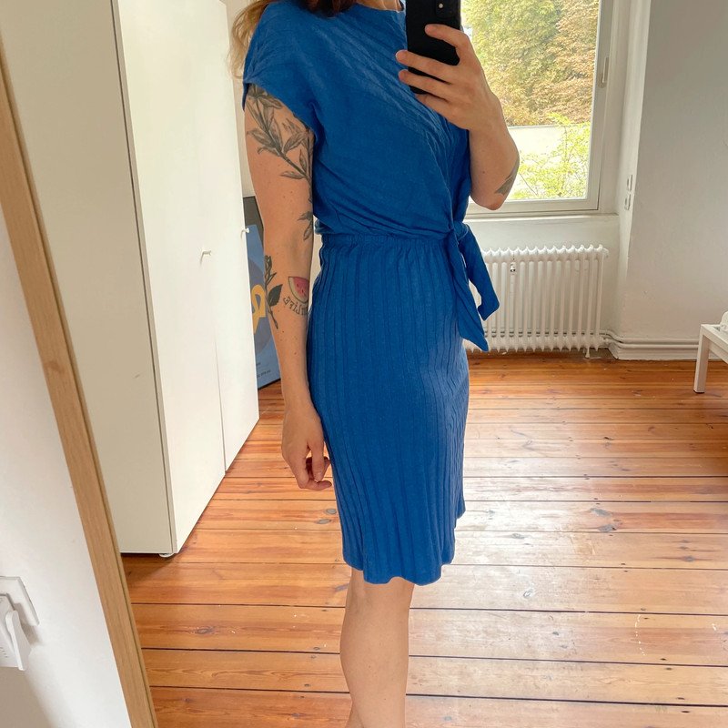 Grüne Erde Kleid aus Biobaumwolle Organic Cotton