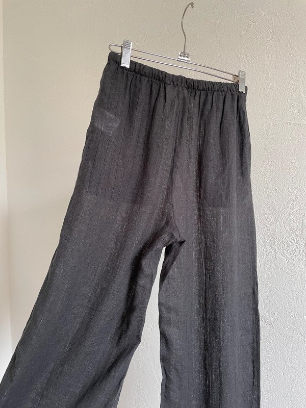 Weekday Sommer Hose aus Leinen und Viskose