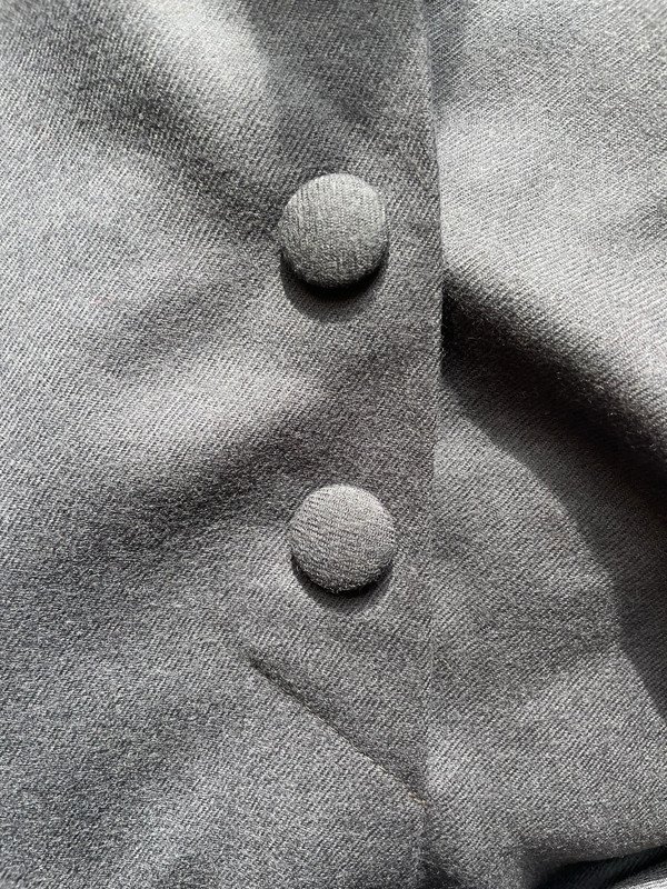 High Waist Pencil Skirt Bleistiftock aus Wolle Schurwolle Made in Italy Wool Vintage 80s