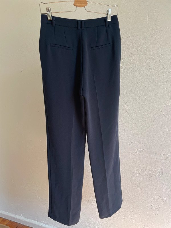 Esprit Stoffhose weites Bein Mid Waist