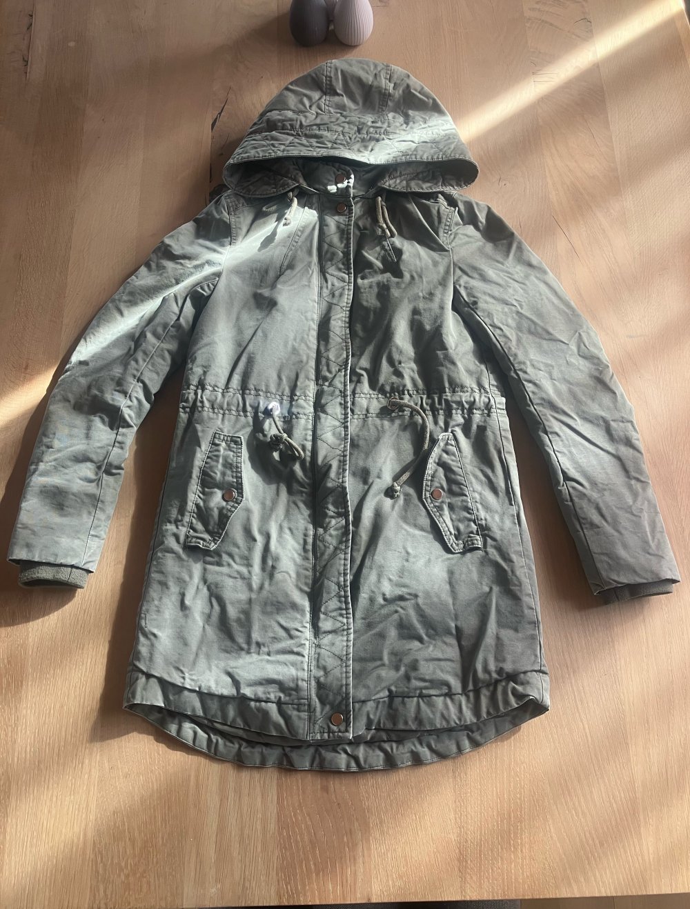 Parka in Khaki von H&M in der Größe 32