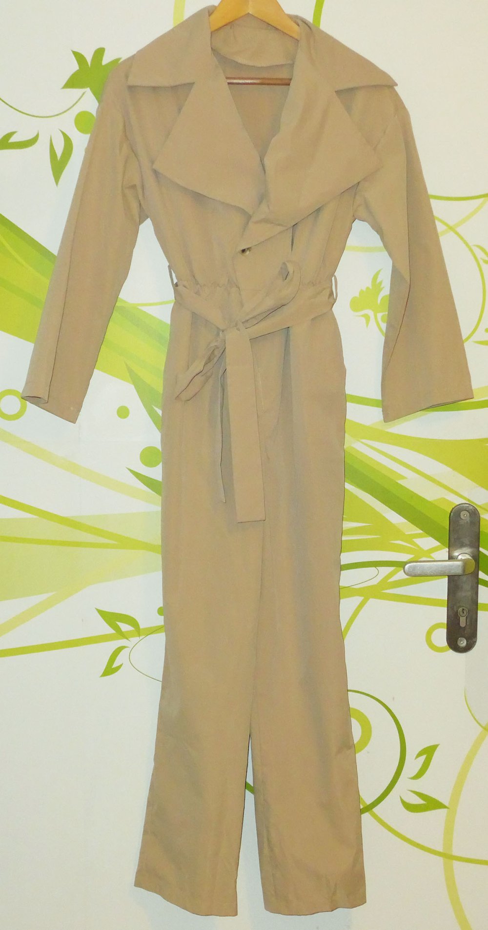 Overall Jumpsuit Vintage beige