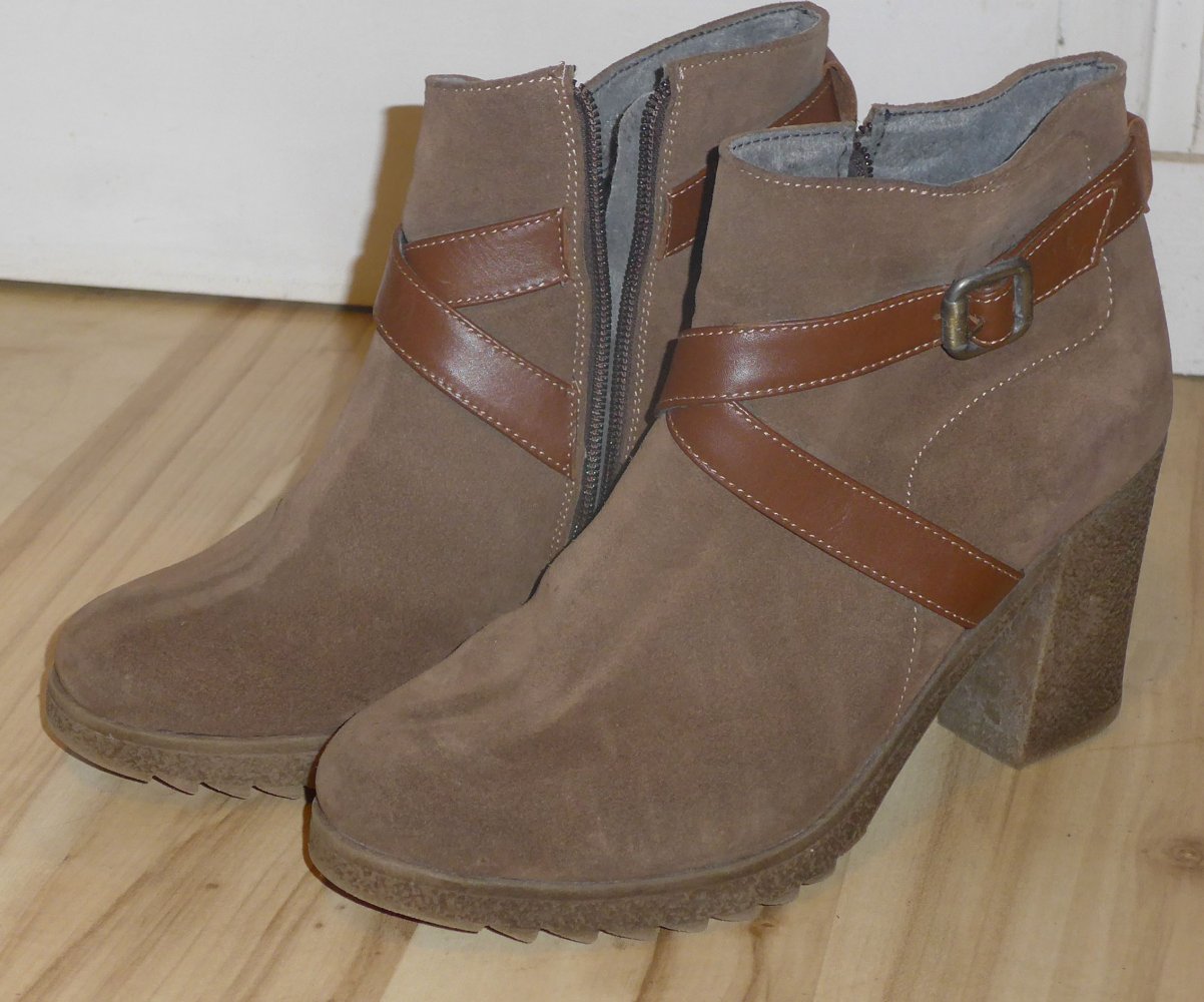 Stiefeletten braun Leder