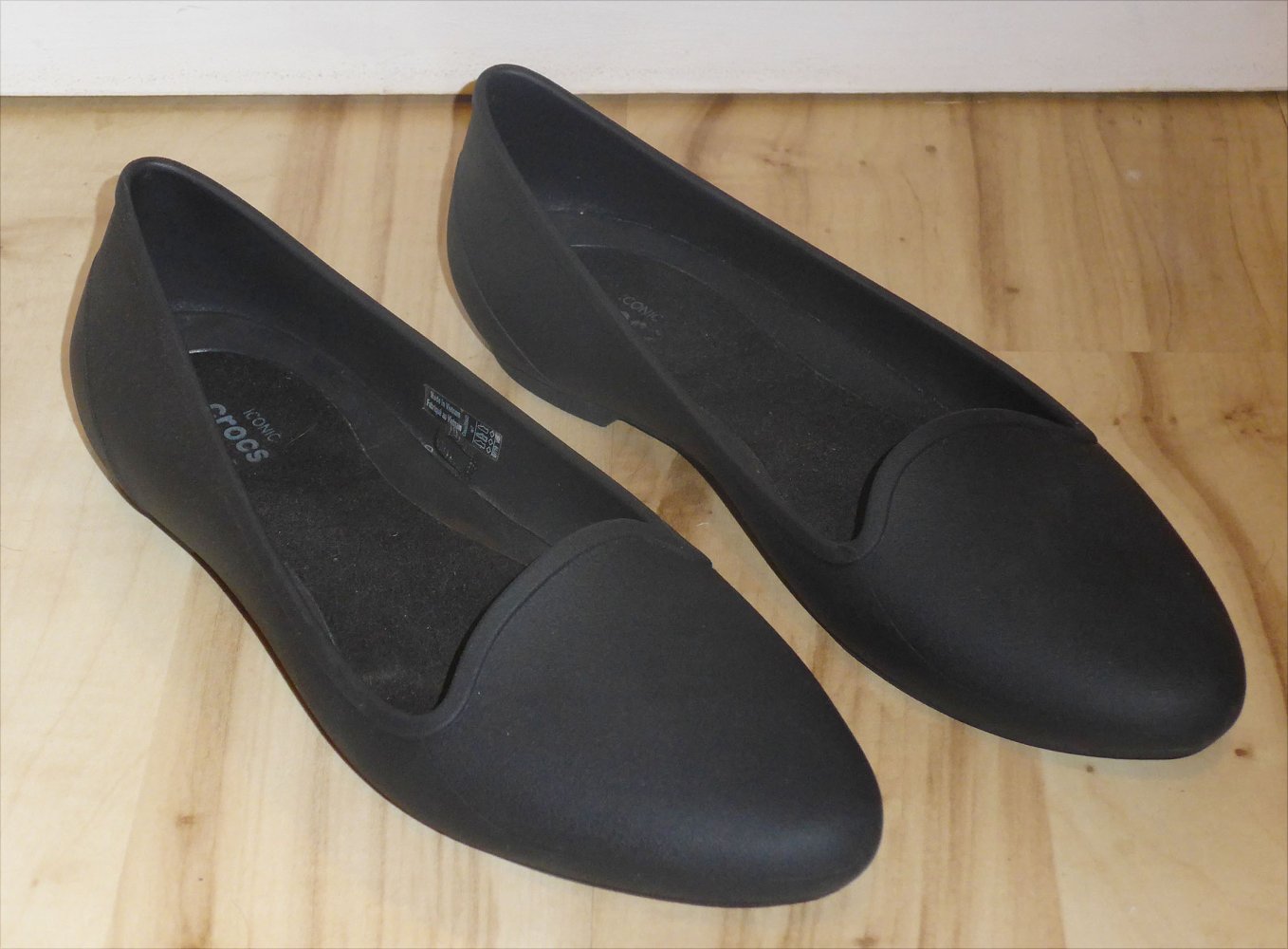 Crocs Ballerinas schwarz W7
