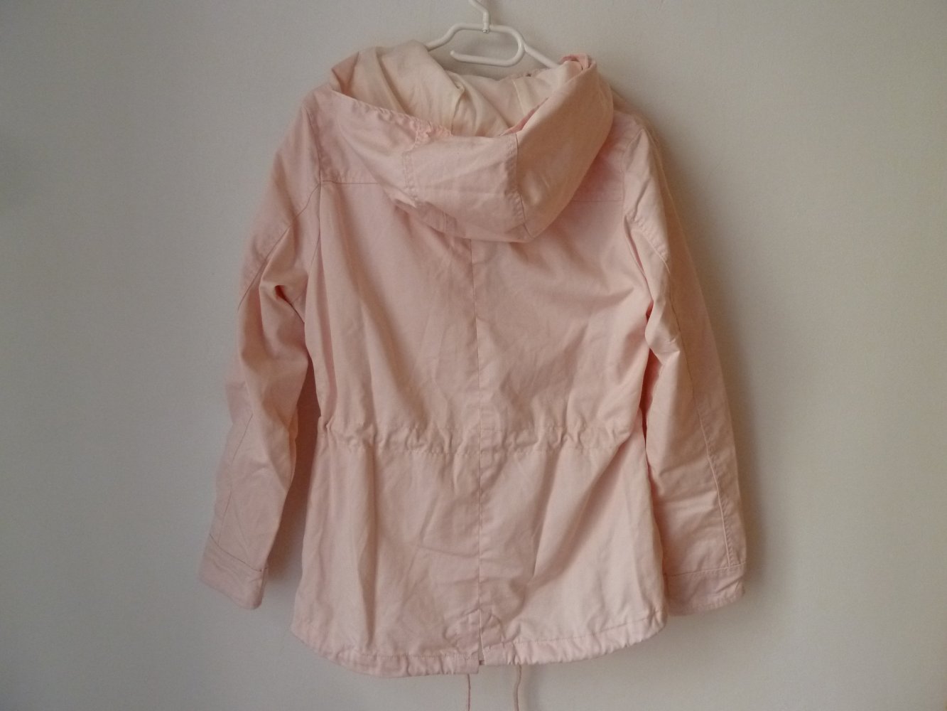 NEU Urban Classics Übergangsjacke Parka Jacke mit Kapuze Rosa Rose Gr. L wie S M 36 38