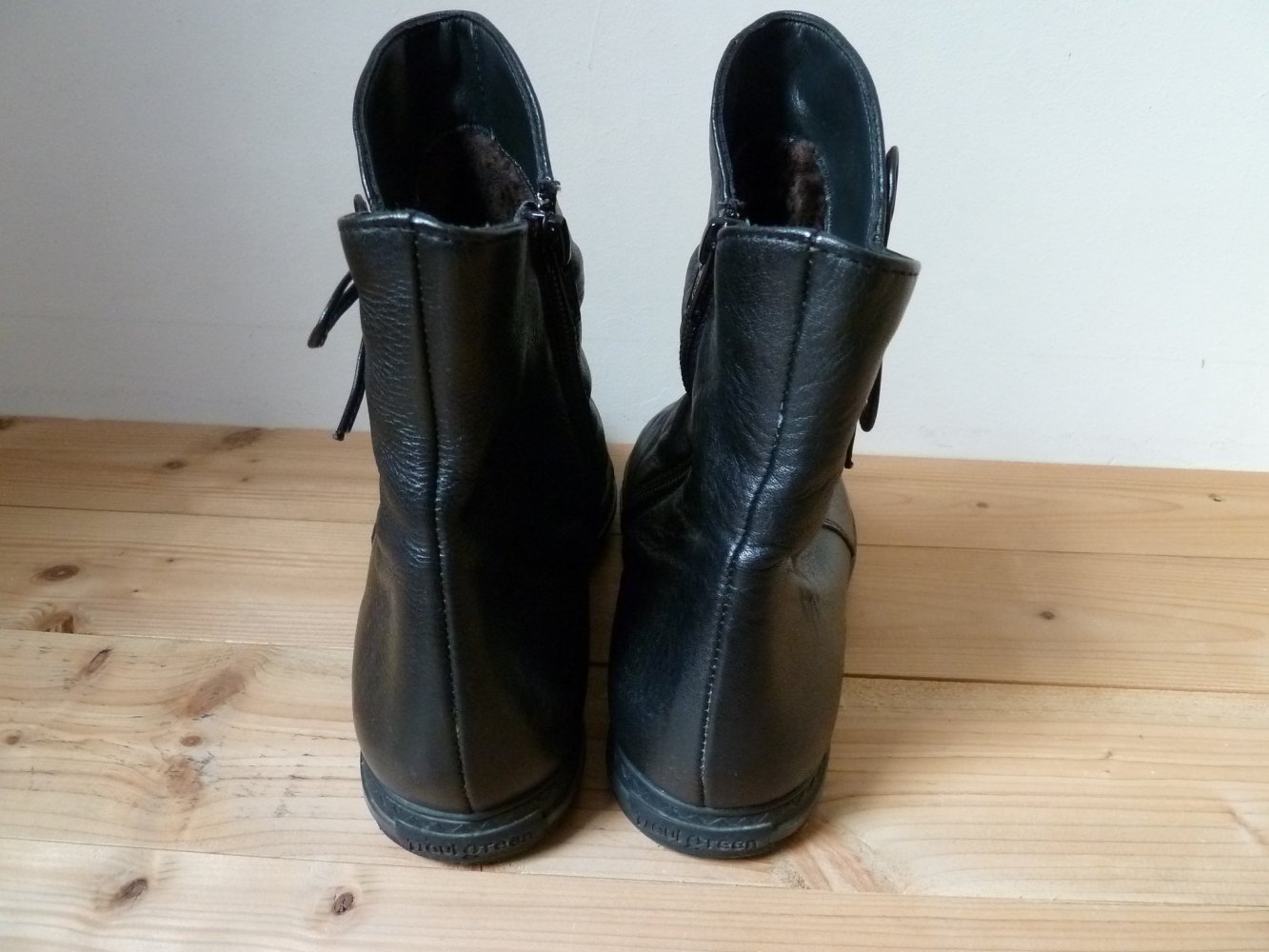 Paul Green bequeme Lammfell Stiefel Boots Gr. 4,5 37,5  Warme Stiefeletten