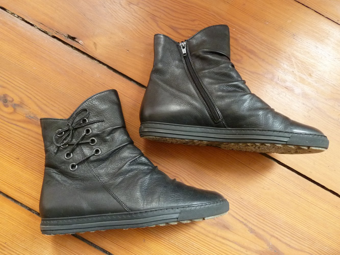 Paul Green bequeme Lammfell Stiefel Boots Gr. 4,5 37,5  Warme Stiefeletten