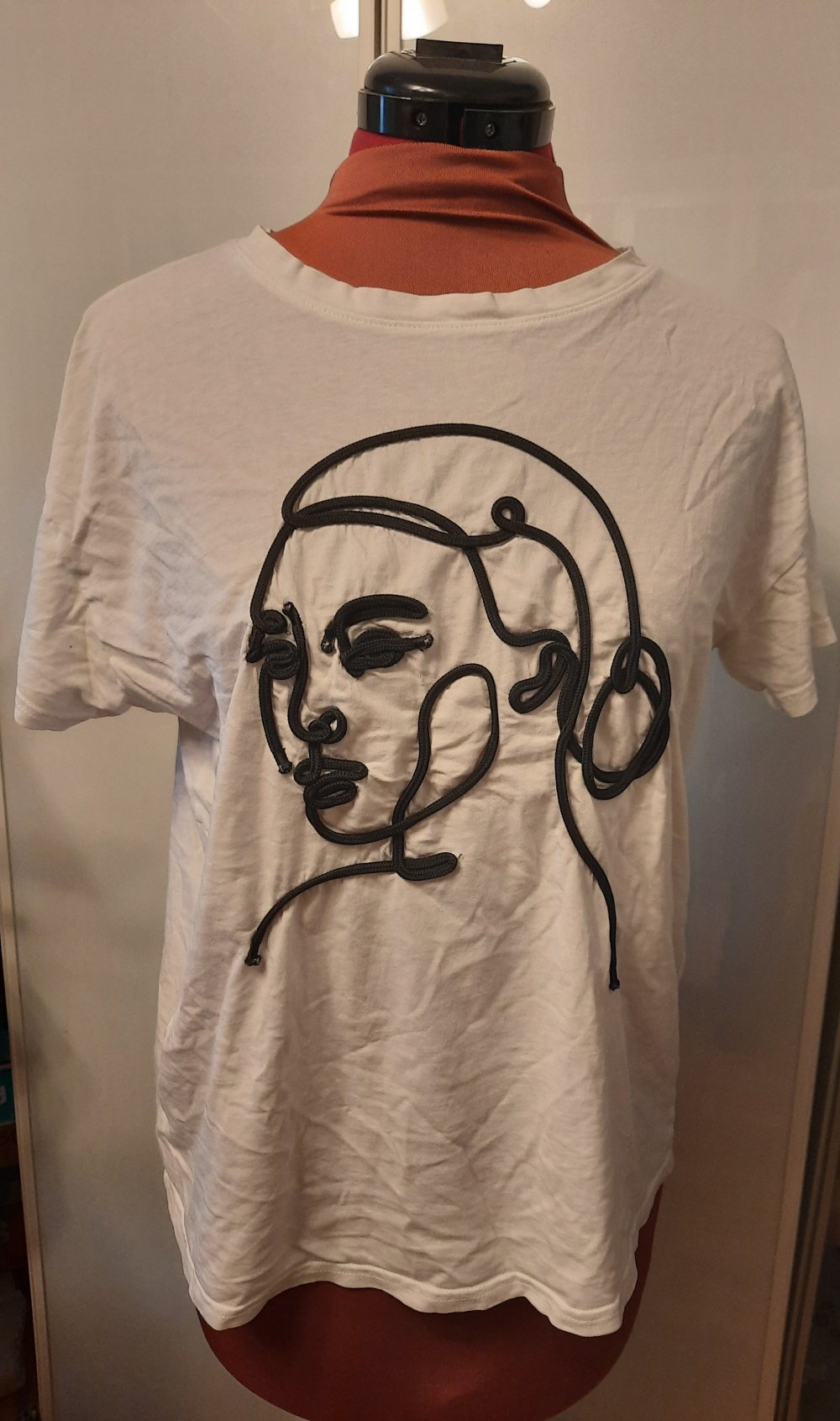 Pageone Tshirt Gr. S mit Gesicht Shirt