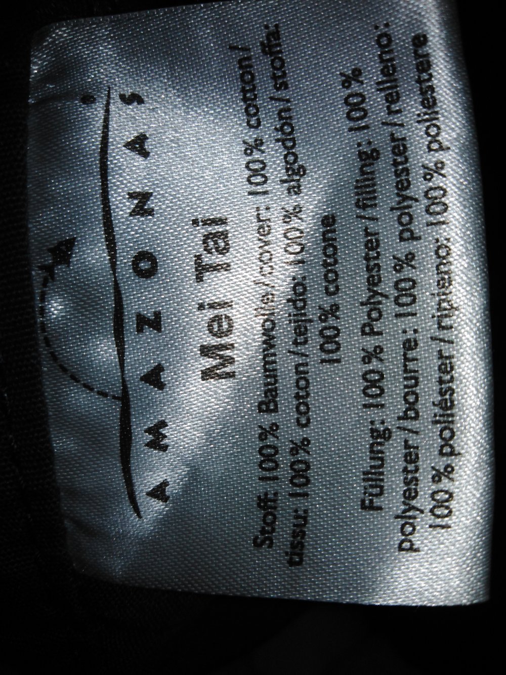 Mei Tai Babytrage von amazonas Bauchtrage Baby Bauch Trage