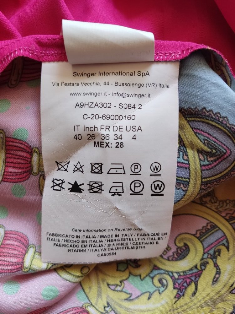 Versace Original Designer Rock Gr.XS/34 NEU mit Etikett