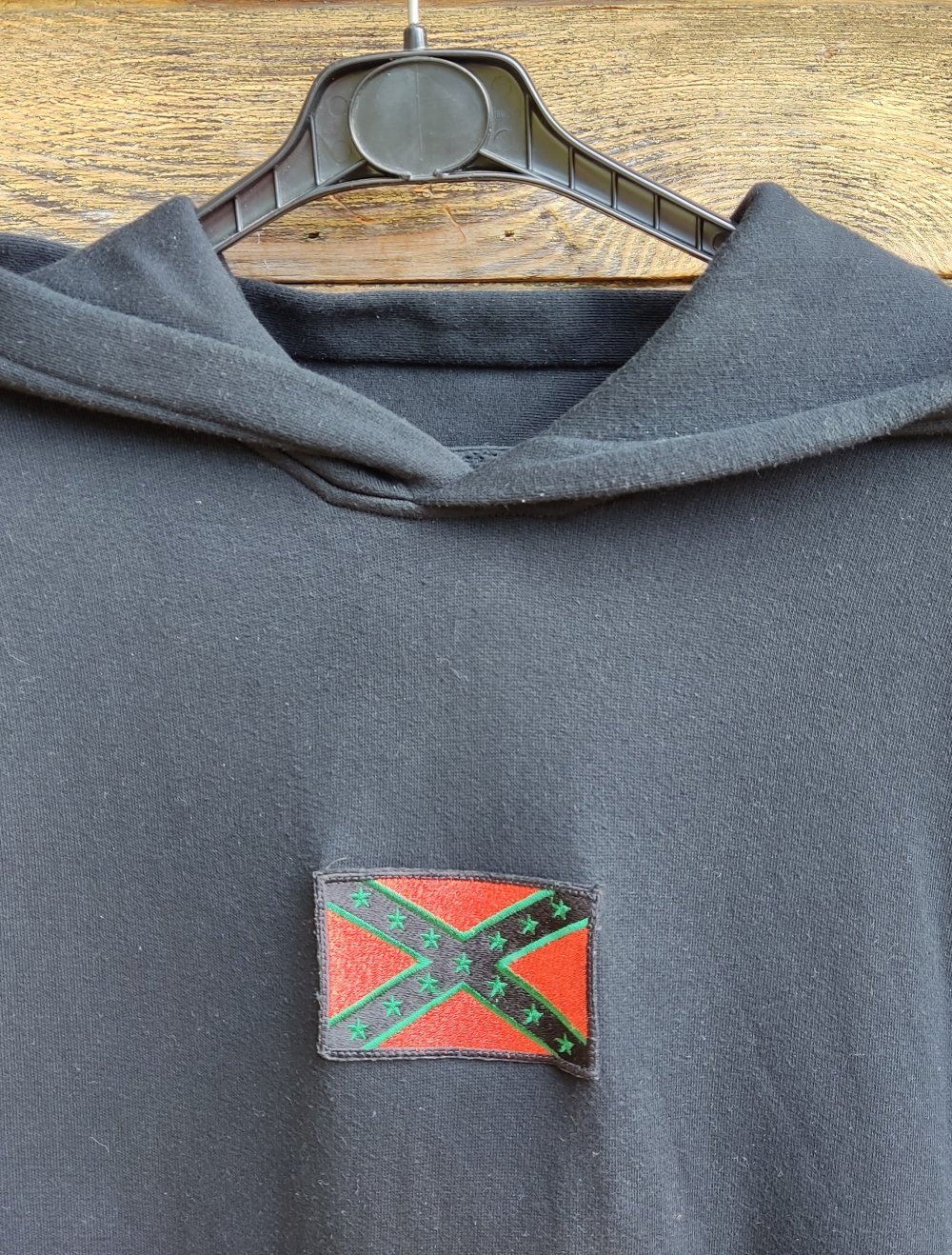 Aem'kei Sweater Hoddie mit Kapuze Gr.L schwarz