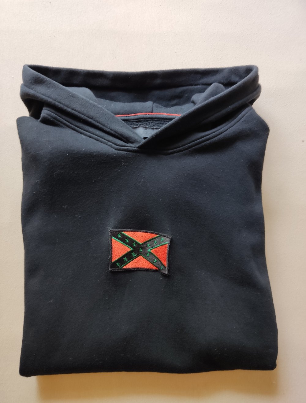 Aem'kei Sweater Hoddie mit Kapuze Gr.L schwarz