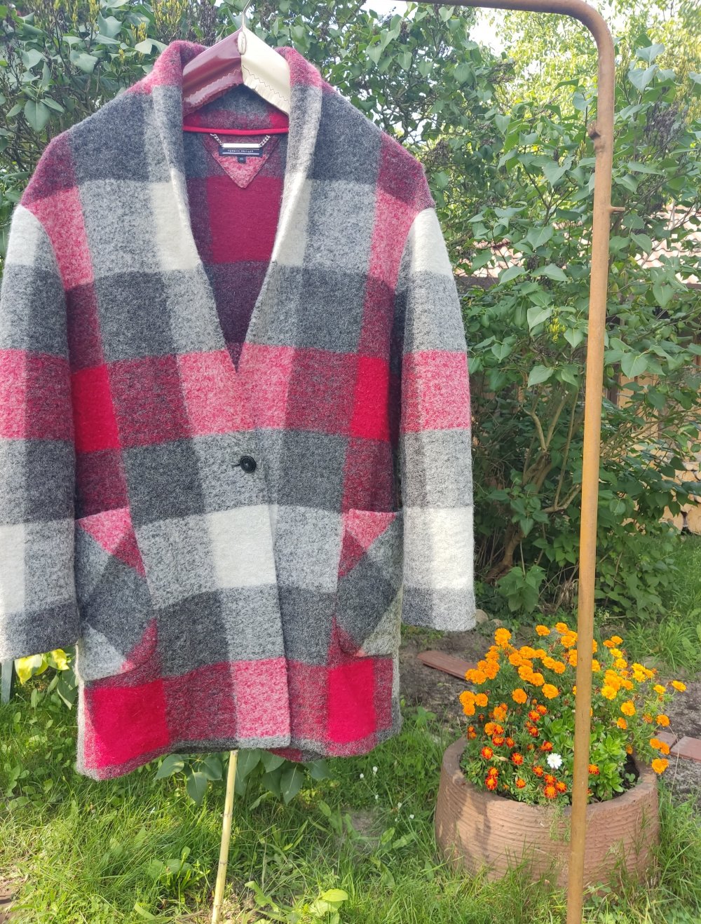 Tommy Hilfiger Wollmantel Übergang Gr.XS/S