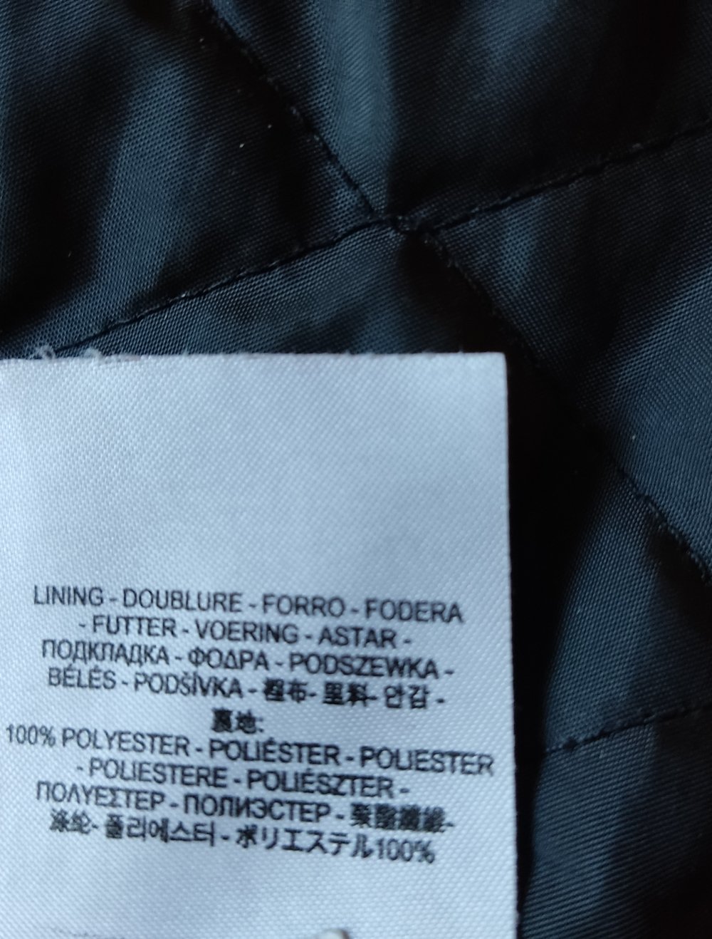 Levi's Mantel mit Kapuze Gr.S/36 schwarz-grau