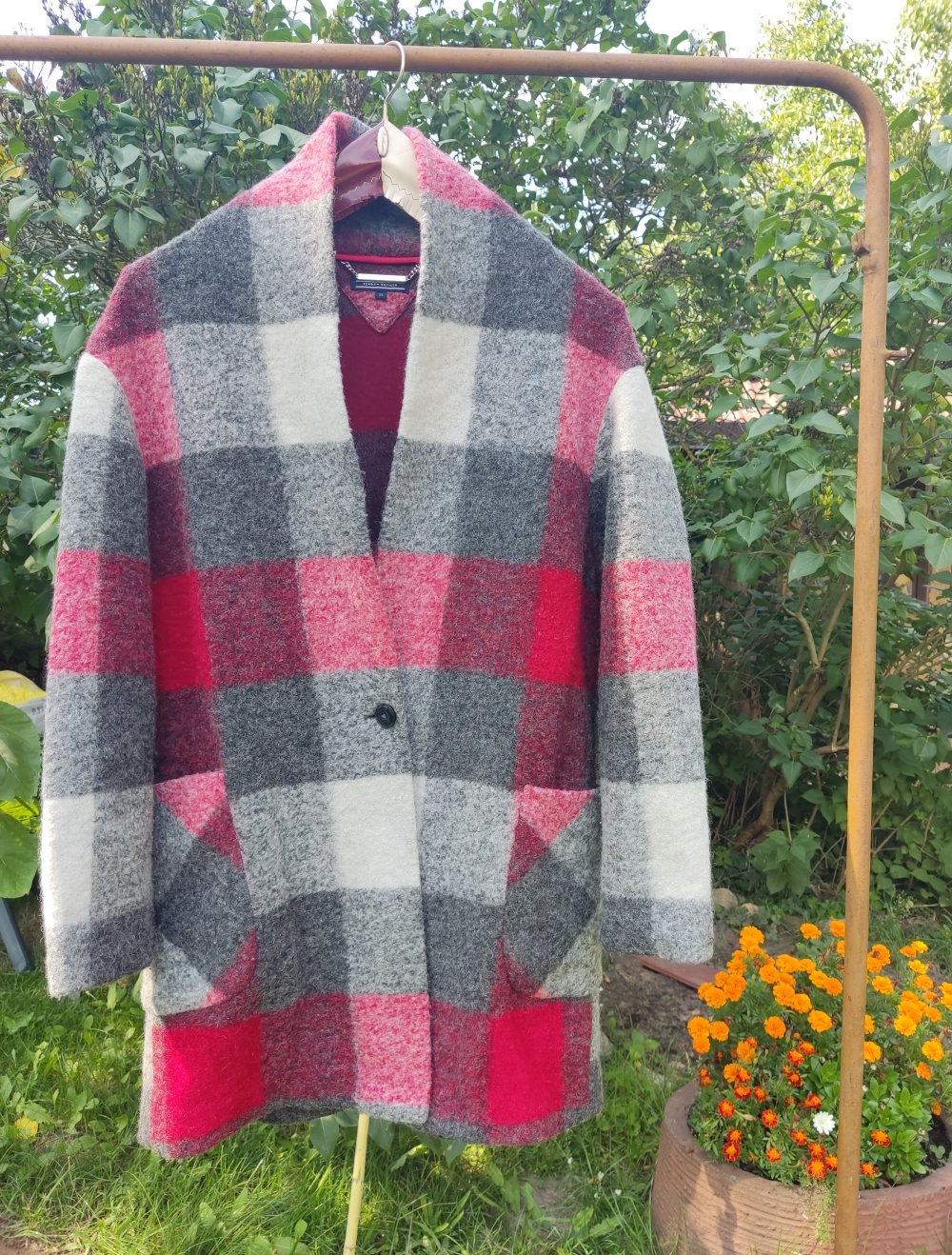 Tommy Hilfiger Wollmantel Übergang Gr.XS/S