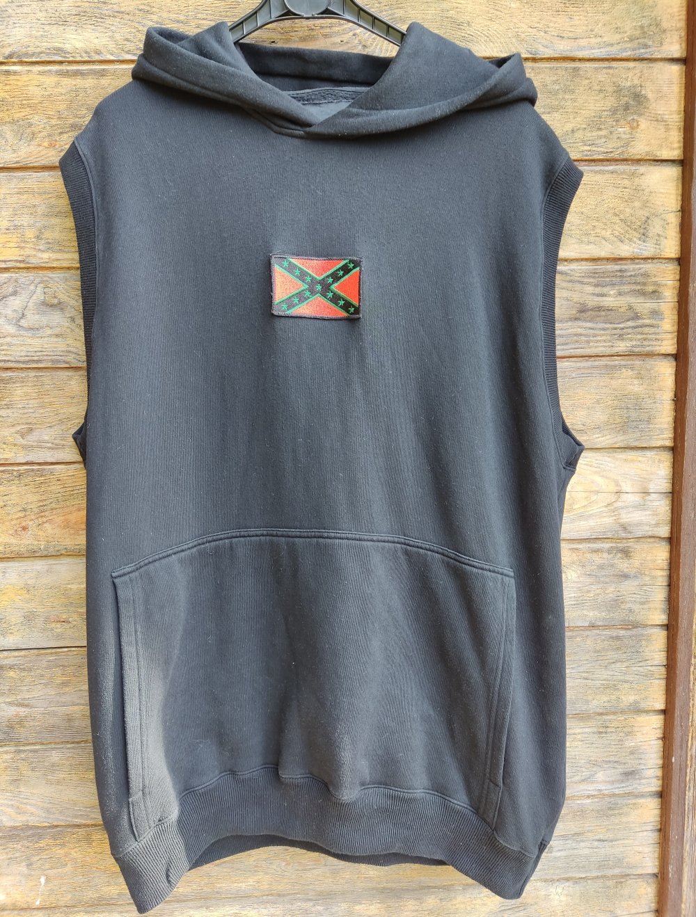 Aem'kei Sweater Hoddie mit Kapuze Gr.L schwarz