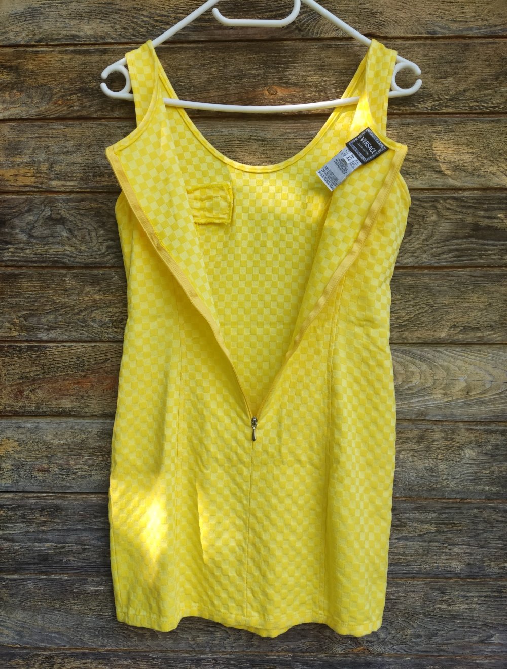 Versace Minikleid Gr.XS Gelb