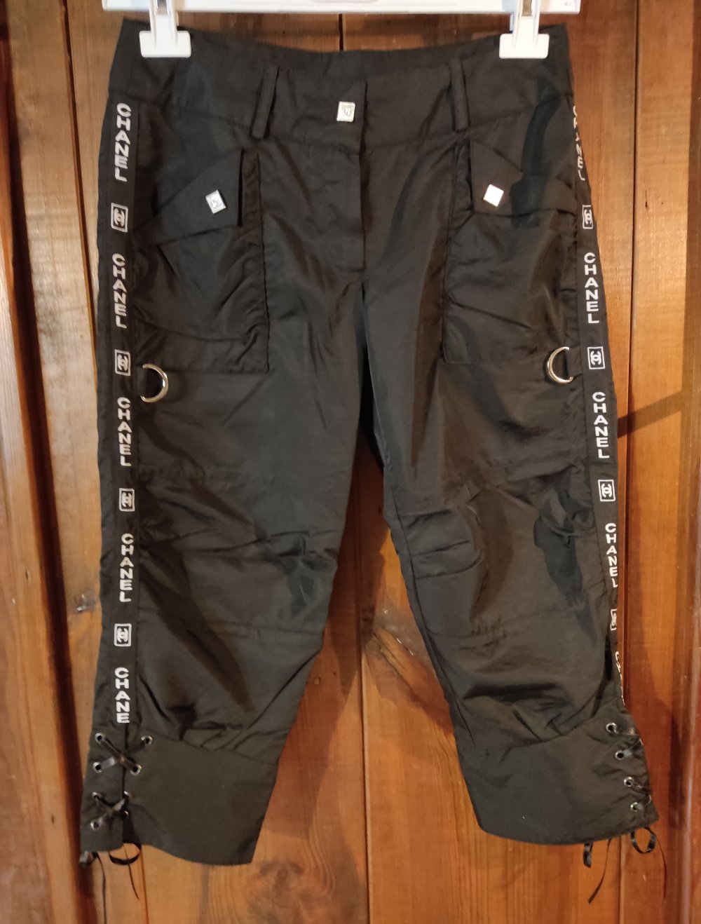 Caprihose Sommerhose Gr.34/XS schwarz NEU mit Etikett