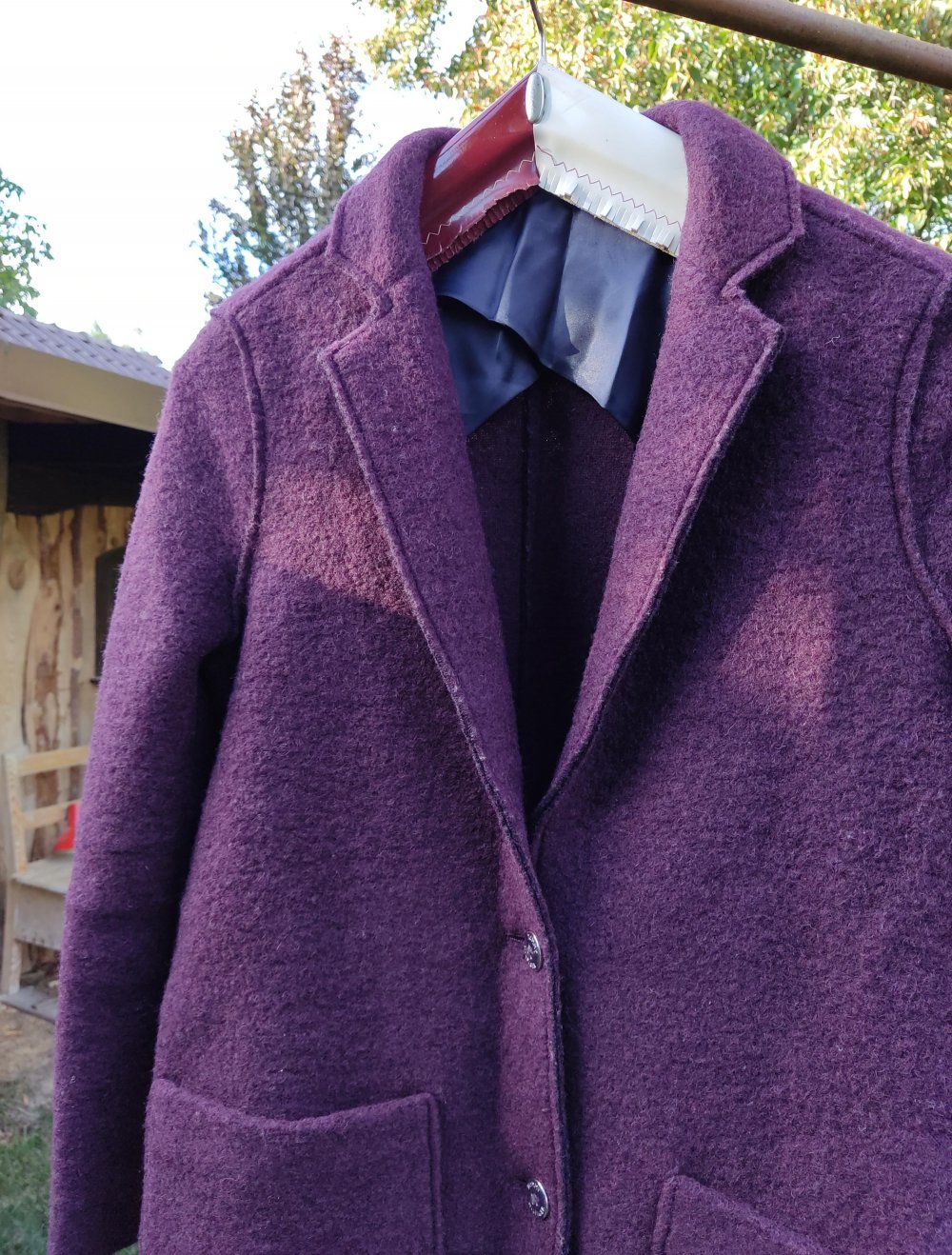 Tommy Hilfiger Wollmantel Übergang Gr.XS/S