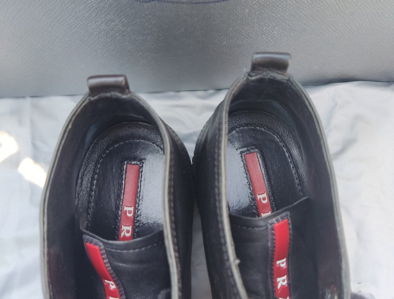 Prada Sneaker Gr.35/36 schwarz NEUwertig