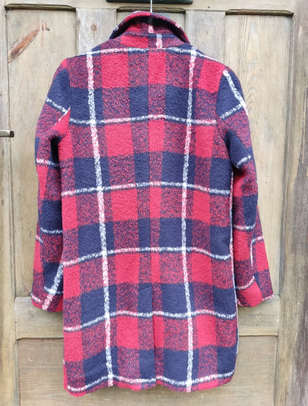 BlendShe Wollmantel kariert Gr.S NEUwertig