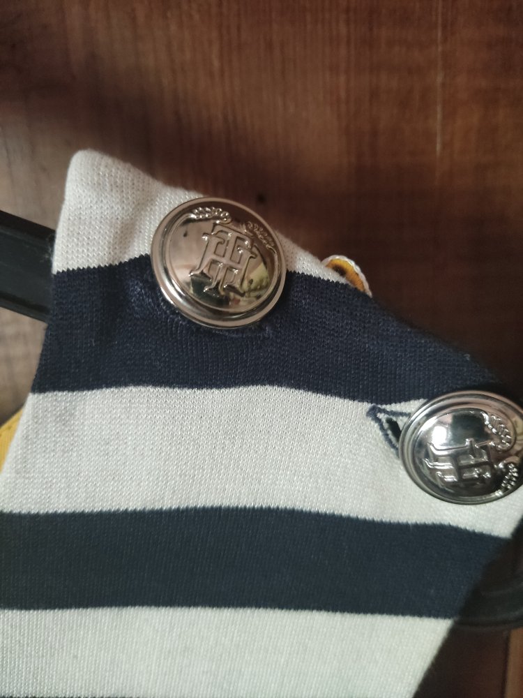 Tommy Hilfiger Kleid Gr.S blau-weiss