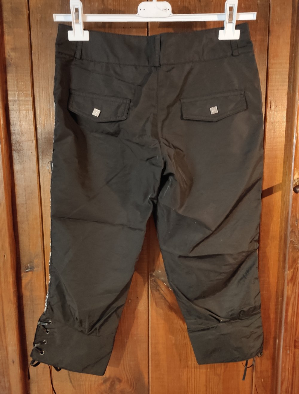 Caprihose Sommerhose Gr.34/XS schwarz NEU mit Etikett
