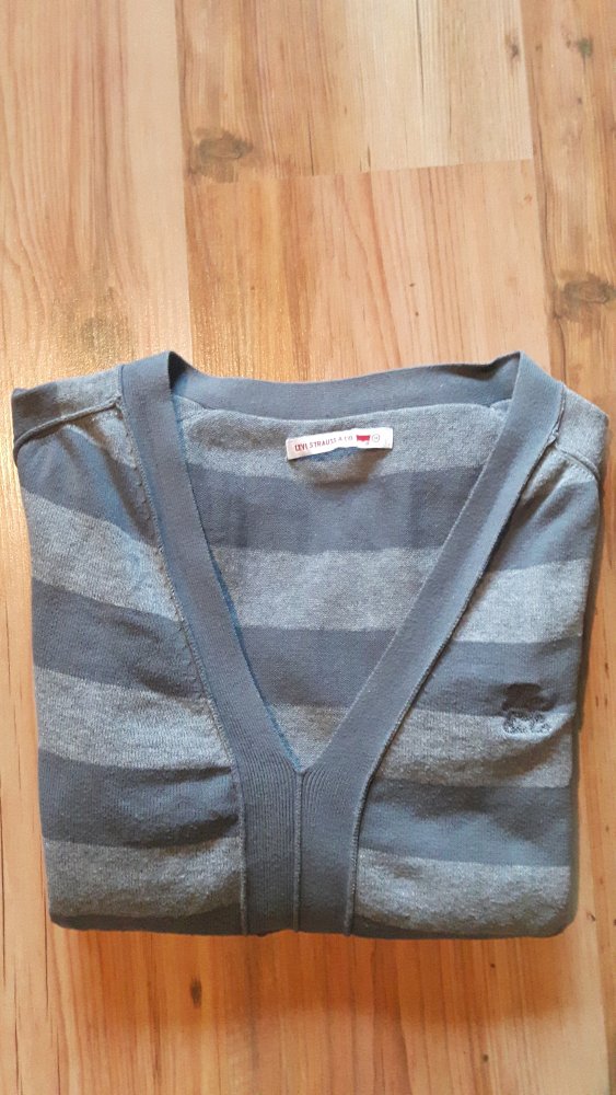 Levi's Pullover Gr.S Grau gestreift 