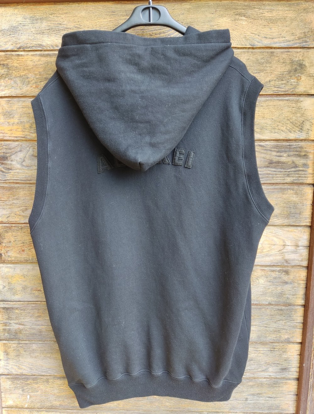 Aem'kei Sweater Hoddie mit Kapuze Gr.L schwarz