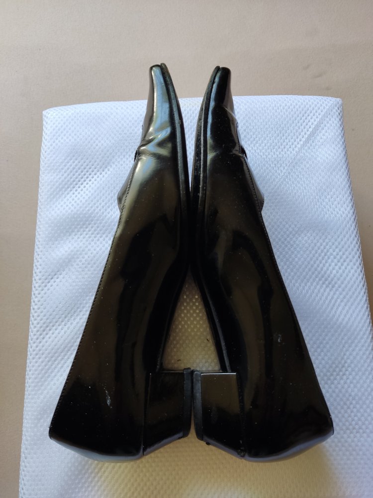Gucci Vintage Pumps Original Gr.36,5 C Leder schwarz