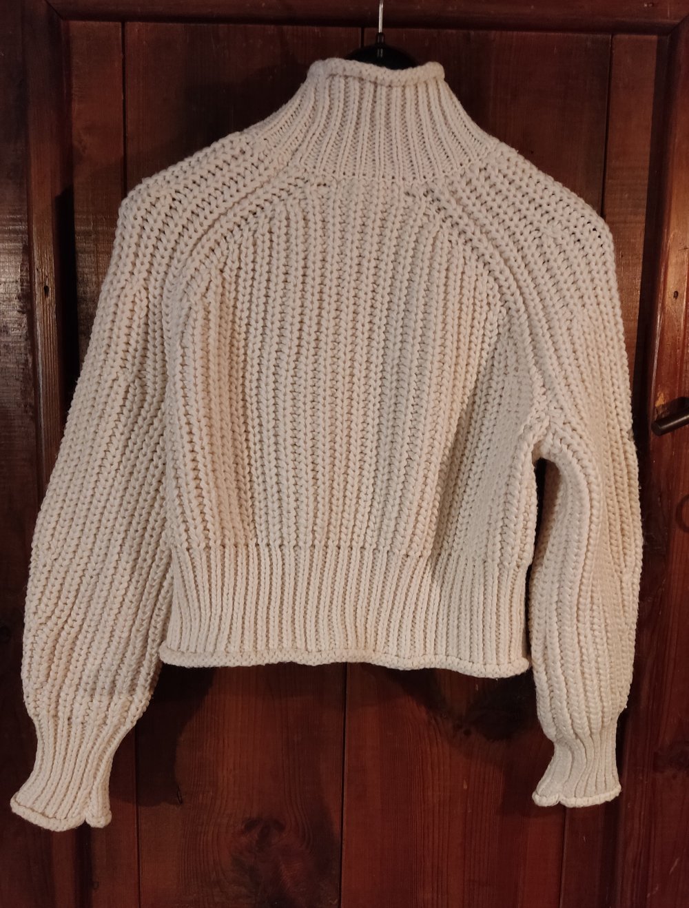Pullover Strickpullover wollweiss Gr.XS