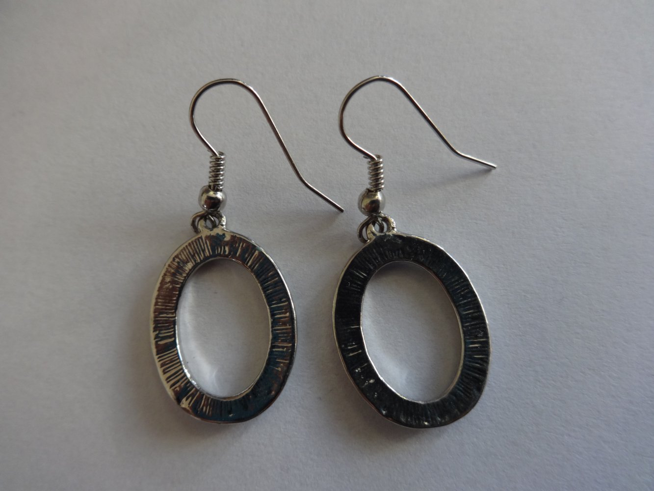 süße türkis/silber farbene Ohrringe