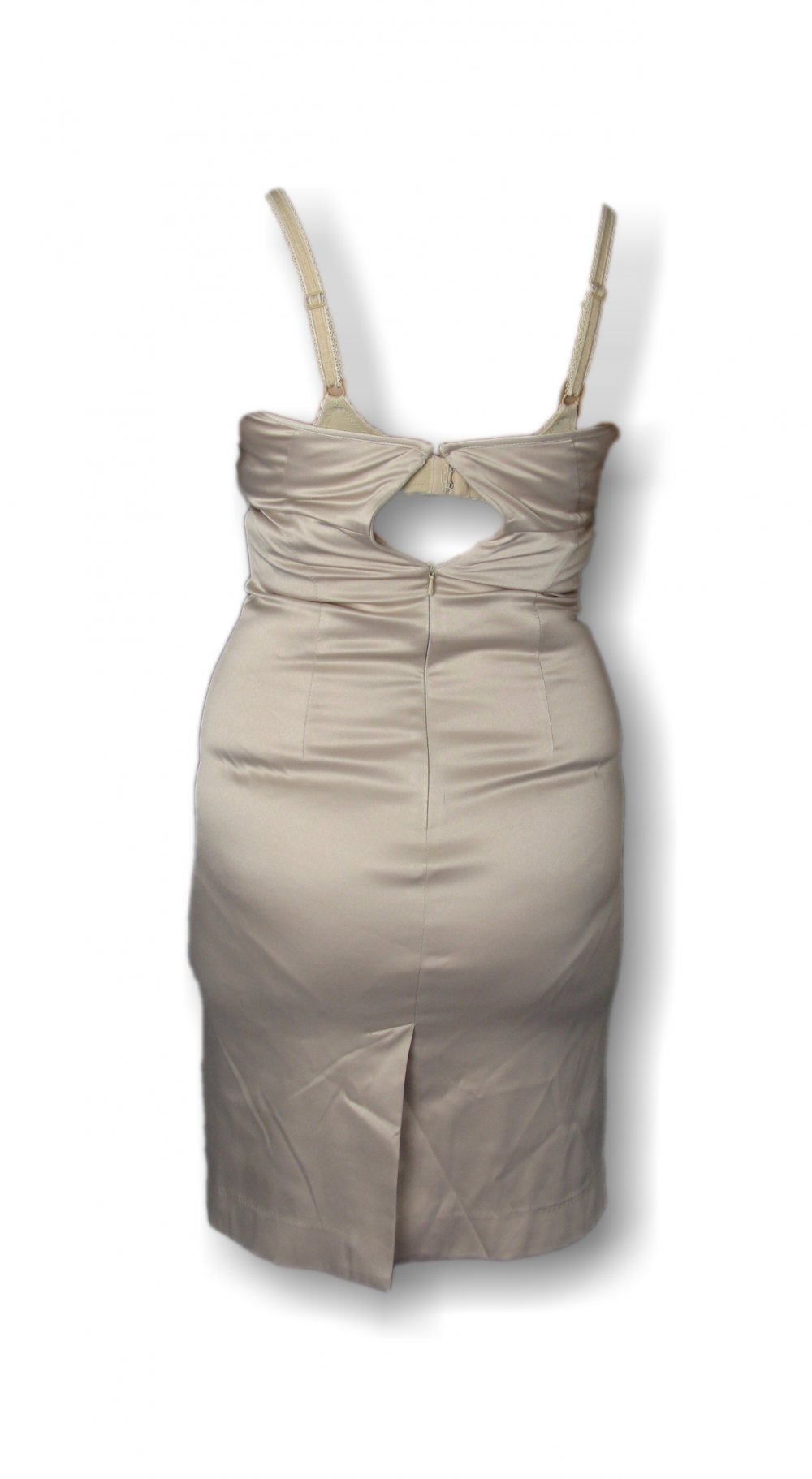 Damen Kleid, Vero Moda, Gold, Blumendesign, edel, luxuriös, Gr. 34