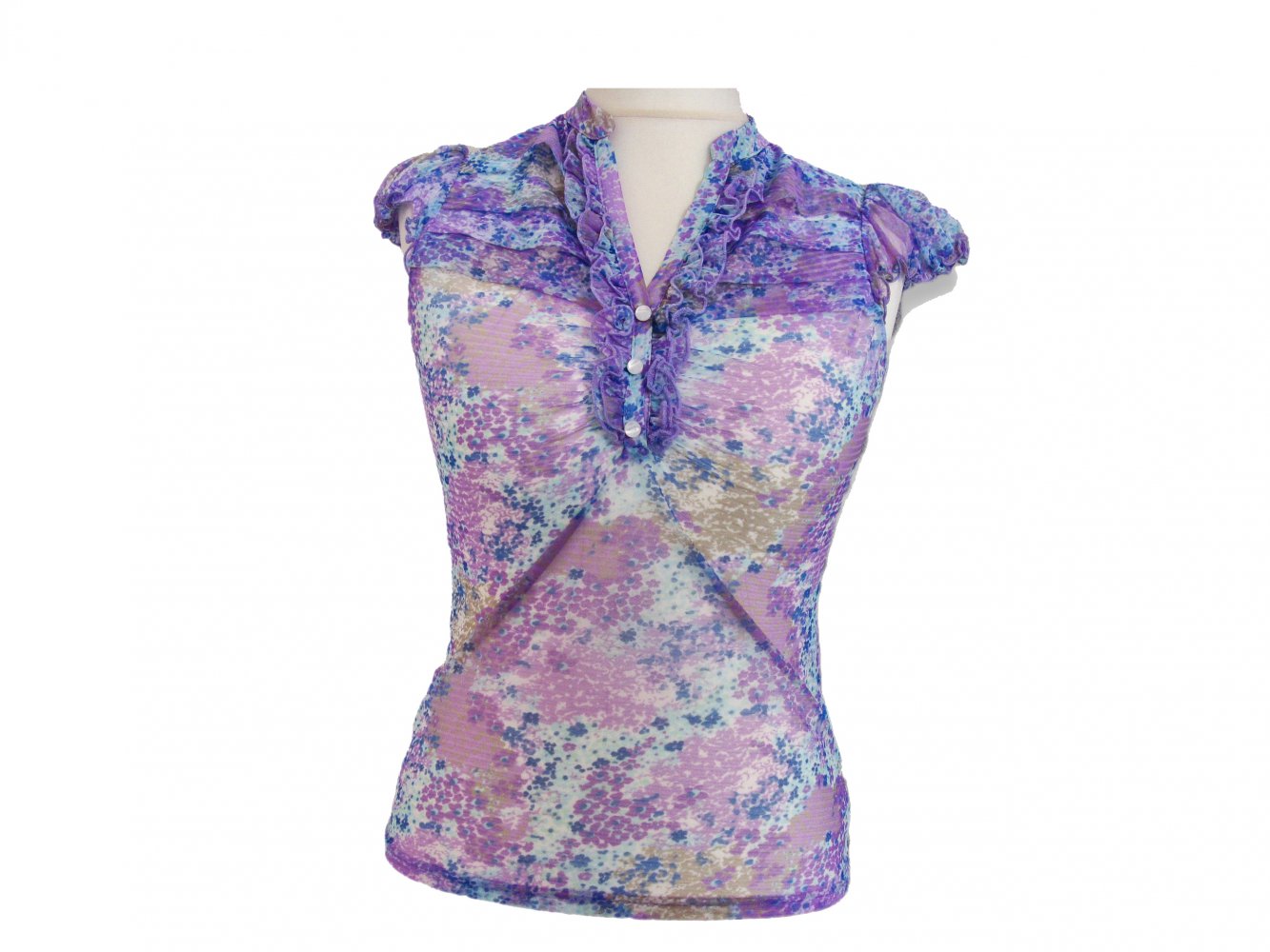 Bluse, Orsay, luftig leicht, blumig, sommerlich, neu, Gr.S