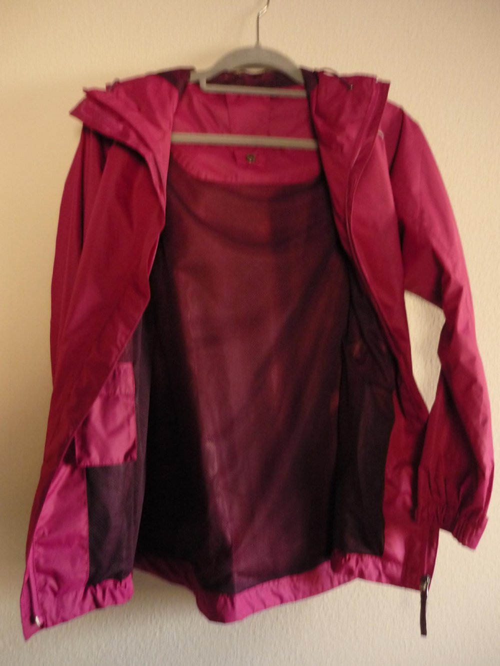 Regenjacke - pink / lila / magenta - Gr. 36 / 38 (S) - crane