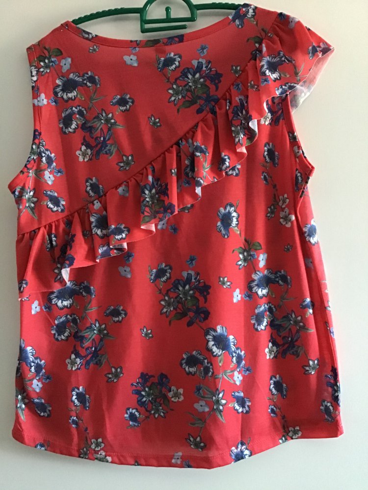 Rüschenshirt Größe S