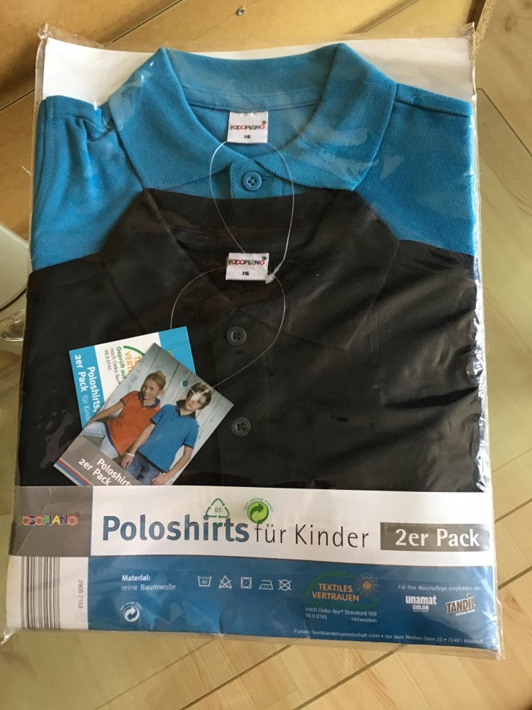  Poloshirts Neu