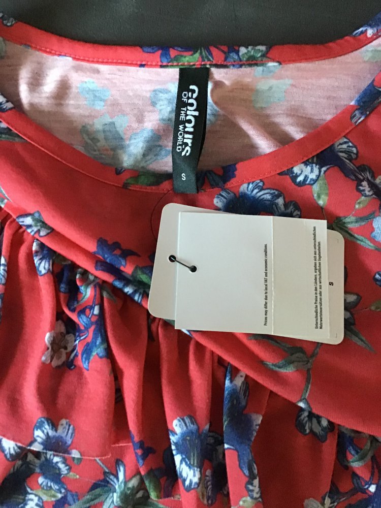 Rüschenshirt Größe S