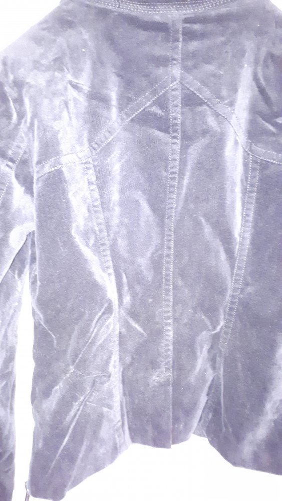 Samtjacke Gr. 38 schwarz Kapalua Blazer Steampunk Goa Festival Hipster