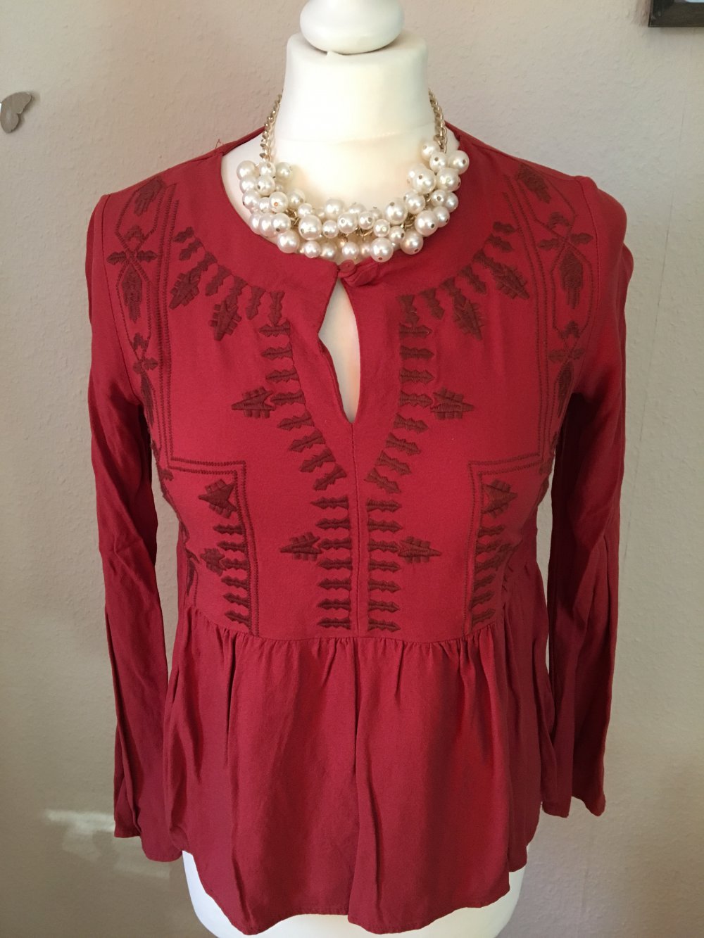 Reserved Bluse rot 36