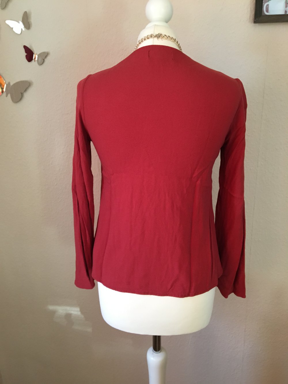 Reserved Bluse rot 36