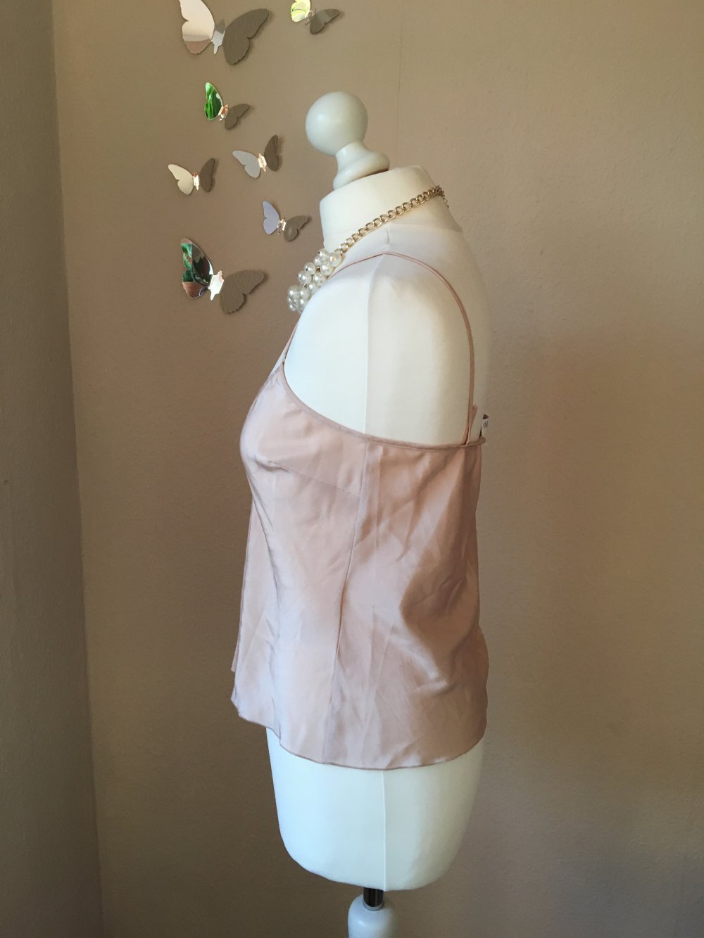 RED VALENTINO Top nude beige 