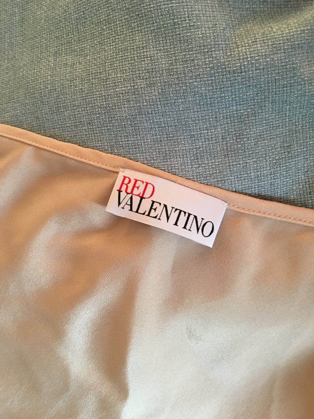 RED VALENTINO Top nude beige 