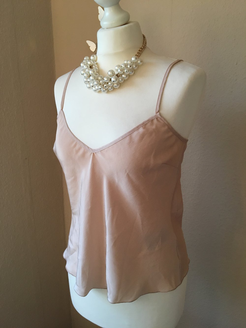 RED VALENTINO Top nude beige 