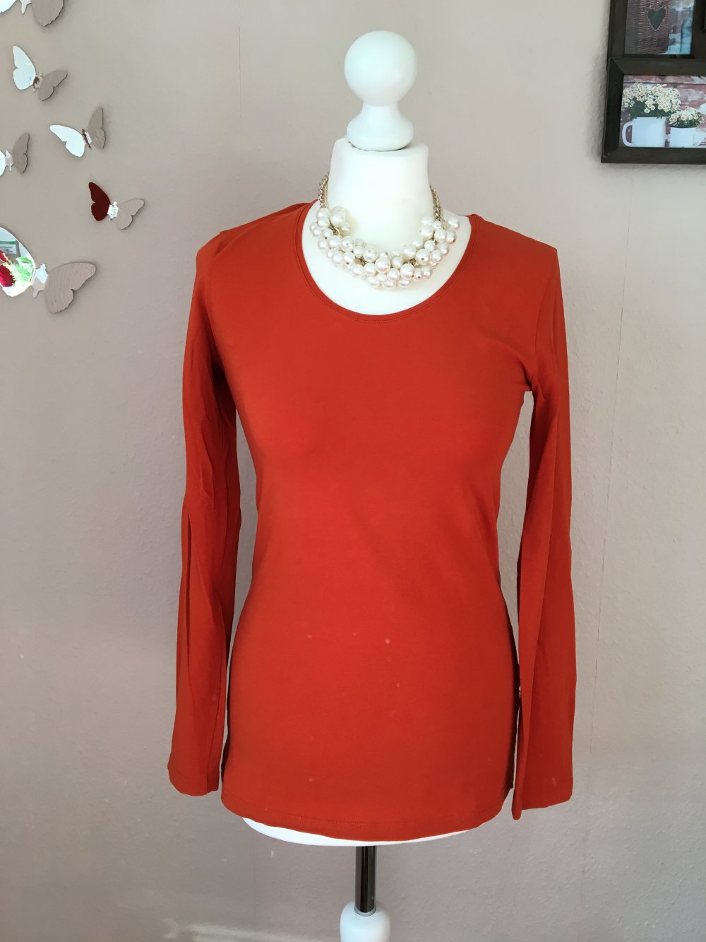 Street One Basic Shirt rostorange 