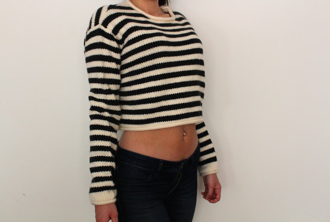 crop pullover zara