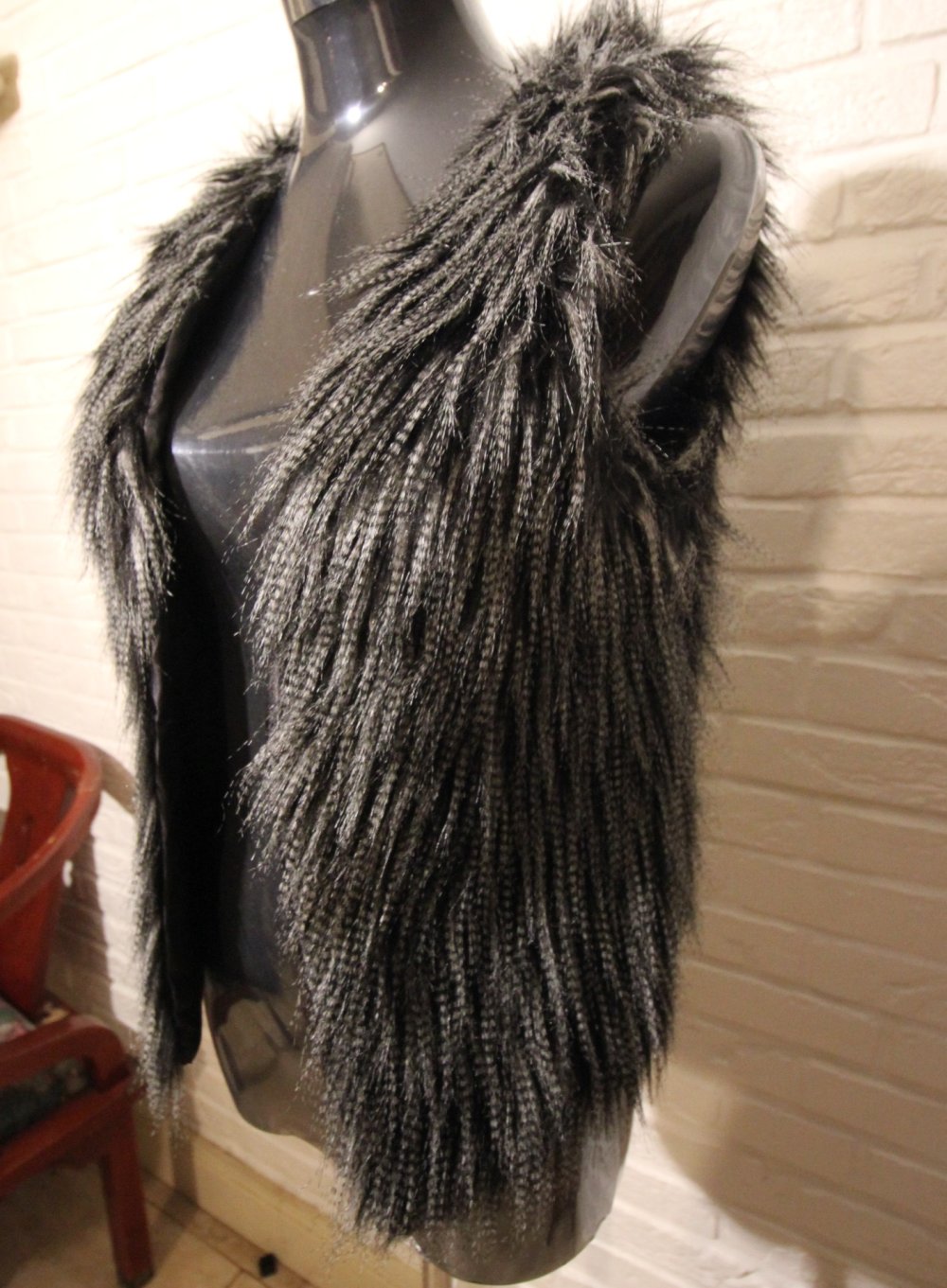 Gdg Weste Kunstfell Herbst Winter Kunstpelz Teddy